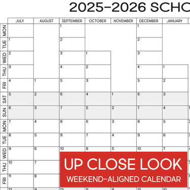 2025-26 School Year Calendar
